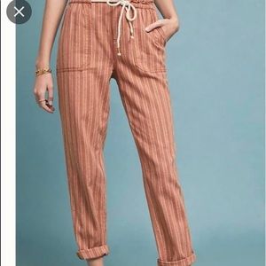 Anthropologie Women’s Seashore Striped Pants Size Small